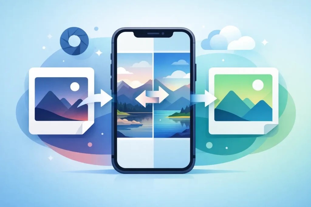 Convert RAW to HEIC on iPhone