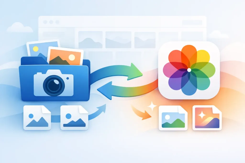 Move RAW Library Into HEIC in Apple Photos