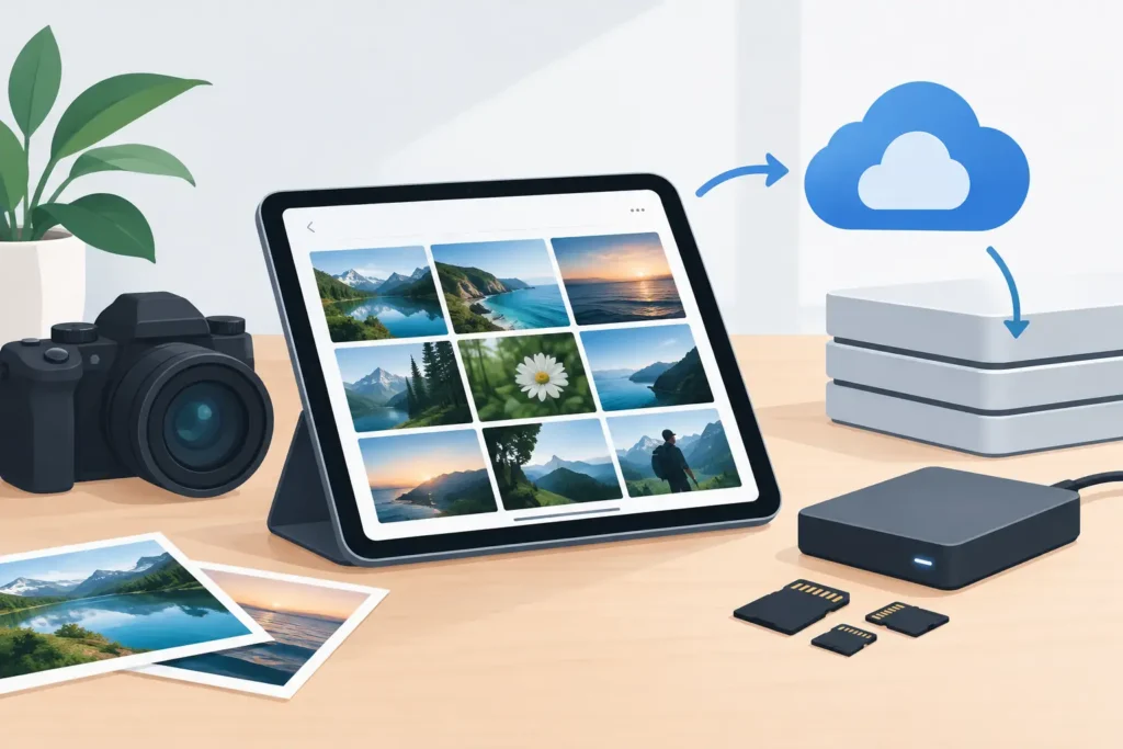 iPad Photographer Storage Guide for More Space
